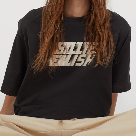 Hu0026M | Tops | Hm X Billie Eilish Shirt | Poshmark